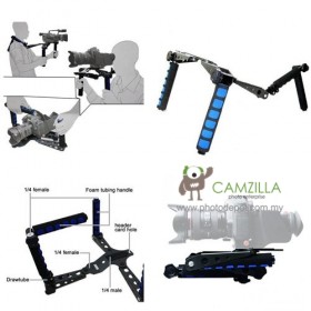 RIG MOVIE KIT SHOULDER MOUNT FOR DSLR / VIDEO CAMERA 
